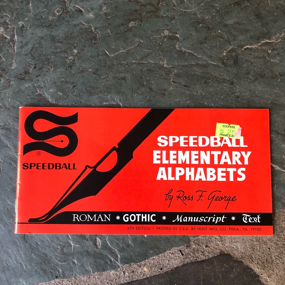 SPEEDBALL Elementary Alphabets